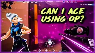 Can I ACE Using OP ? | Valorant Operator Plays |  @YouTube FALL3N