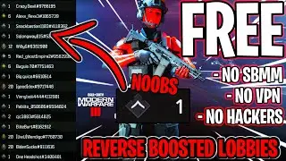 *WORKS EVERYGAME* How to Reverse Boost/Get easier lobbies in MW3