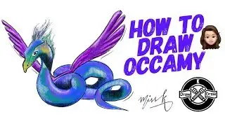 How To Draw Occamy (Fantastic Beasts And Where To Find Them)