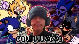 CONTINUAÇÃO DO MELHOR MOD DE FNF - Friday Night Funkin VS Sonic.exe 2.0