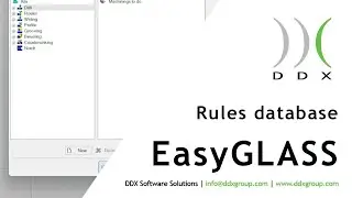 How to Use EasyGLASS Rules' Database