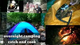 Camping with friends -catch and cook