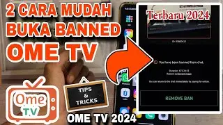 2 Cara Mengatasi Ome Tv Kena Banned || Tutorial Buka Banned Ome Tv Terbaru 2024