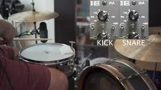 Iron Age Audioworks H9 - Kick and snare Saturation test