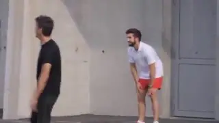 Kendji : Nantes 21/05/2016 = Foot avant le concert !