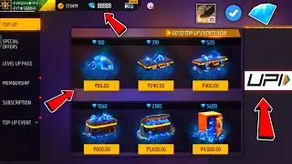 free fire mein upi se diamond kaise khariden || how to purchase diamond in free fire with upi