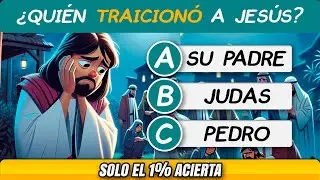 RESPONDE CORRECTAMENTE 🙏❤️ PREGUNTAS BÍBLICAS DE LA VIDA DE JESÚS 📜