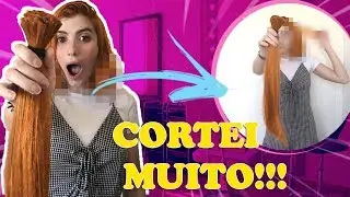 CORTEI MEU CABELO (tá muito curto)