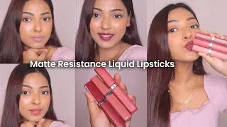 My Current Favourite Liquid Lipsticks | Non-drying, smudge/transfer Proof, hydrating