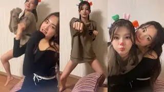 EVERGLOW Aisha&Yiren Sudden Dance Party (+ Christmas Gift?)