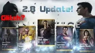 New Characters! 2.8 Update! Injustice Gods Among Us! IOS/Android