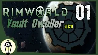 Welcome to the Vault | Let's Play Rimworld Vault Dwellers Ep 1