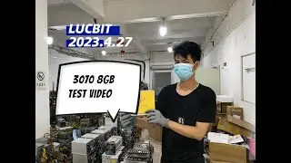 2023.4.27  Lucbit 3070 8gb test video