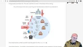 White blood cells swarming change