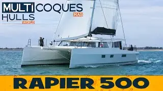 BROADBLUE RAPIER 550 Catamaran - Boat Review Teaser - Multihulls World - Multicoques Mag