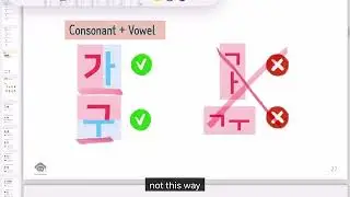 Speak Korean like a Korean [Hangeul] I Consonants I Korean starter I 한글 I 韩语字母表 I 🇰🇷