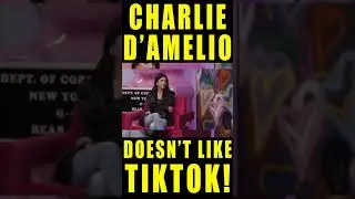 Charlie D'amelio Doesn't Like Tiktok And Is Depressed | shorts