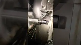 Bairing size pin turning | cnc machine | cnc machine job work 💯  | #cnc #cncmachine #shorts