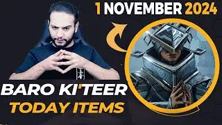 Baro Ki'Teer, The Void Trader - November 1st, 2024 [Warframe]