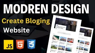 🔥 Building a Powerful Blog Website with HTML, CSS, and JavaScript | Coding Tutorial for Beginners 🚀💻