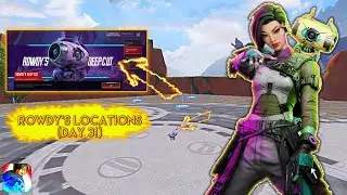 Rowdy Locations For Rowdy's Deep Cut Event(Day 3!) | Rowdy's Music Clips Apex Legends Mobile