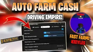 DRIVING EMPIRE SCRIPT *NO KEY* AUTO FARM MONEY, AUTO ROB, MAX SPEED & MORE ✅🏎️