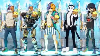 All Meowscles Skins in Fortnite Battle Royale