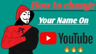 || How to change your name on youtube || {KZ} #youtube #youtbe #youtubeshorts #youtubechannel
