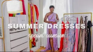 8 SUMMER/FALL DRESSES LOOKBOOK | SPECIAL OCCASION DRESSES TRY ON HAUL FOR YOUR NEXT EVENTS