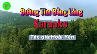 Đường Tím Bằng Lăng Karaoke nhạc sống thôn quê | solo music ds