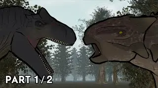 Ankylosaurus vs Allosaurus | Animation (Part 1/2)