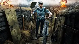Je construis une piste dans une tranchée de la 1ère Guerre Mondiale !