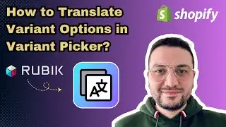 How to Translate Variant Picker Options in Shopify | Rubik Variant Images Multi-Language Support