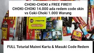 Cara masukin code redem skin FF dari choki-choki 
