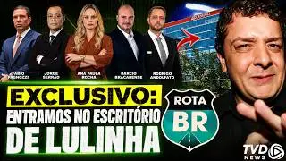 ROTA BR 13/08/2026 EXCLUSIVO: Entramos no escritório de Lulinha em Madrid.