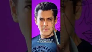 trying the ✨ PERFECT FACE ✨ on Salman Khan ✨ #shorts