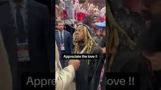 Great to see my brother Lil Wayne at the NBA Finals.