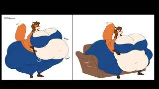 fat furs and anime girls weight gain #7