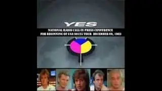 Yes - National Radio Press Conference [90125 Tour Promo - 9/2/1983]