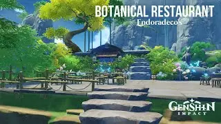 Botanical restaurant 🌱 | Genshin Serenitea Pot Design