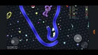 Slither.io A.I (Funny Moments 😁)