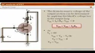 DC analysis of FET(Field Effect Transistor)