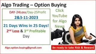 "Trading Rollercoaster: Losses Yesterday, Profits Today - Algo's Triumph!"