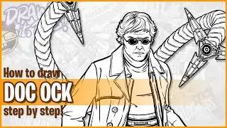 How to Draw DOCTOR OCTOPUS (Spider-Man: No Way Home) | Narrated Step-by-Step Drawing Tutorial