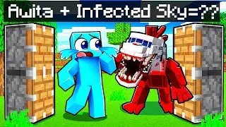 Awita + Infected Sky = ??? en Minecraft!