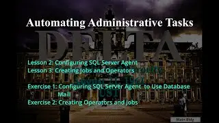 Configuring SQL Server Agent to use Database mail for automatic admin job status notification.