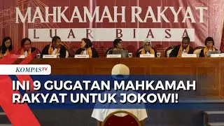 9 Gugatan Makamah Rakyat Untuk Jokowi