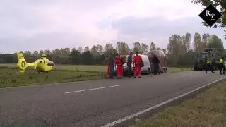 Jonge stier valt boer aan Elshoutseweg Heusden