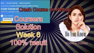 Word cloud in python | Crash Course on Python Coursera Week 6 solution - Full solved
