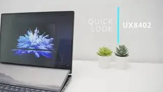 Zenbook Pro 14 Duo OLED (UX8402) Quick Look